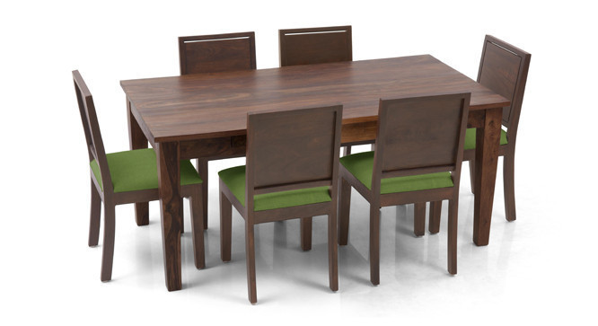 Landscape 6 Seater Storage Dining Table Set (Teak)
